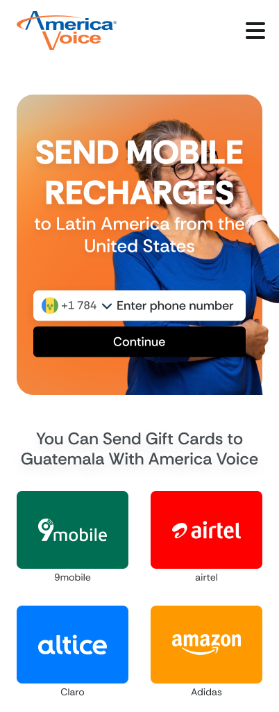 America Voice — screen 4
