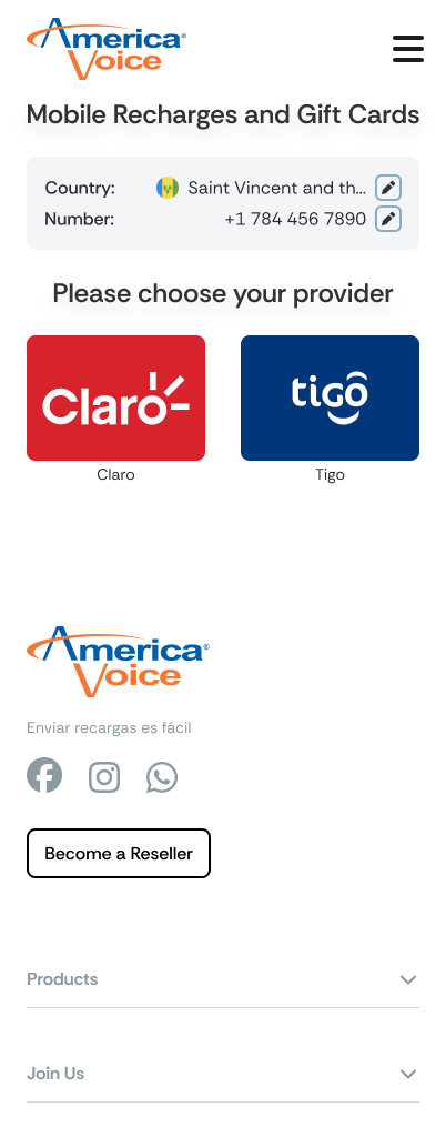 America Voice — screen 6